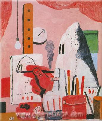 Philip Guston Le studio reproduction-de-tableau