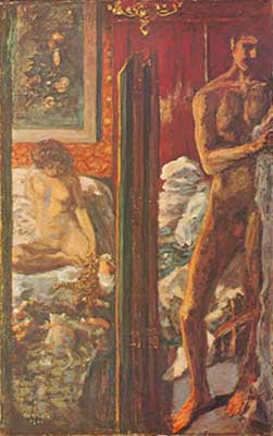 Pierre Bonnard L'homme et la femme reproduction-de-tableau