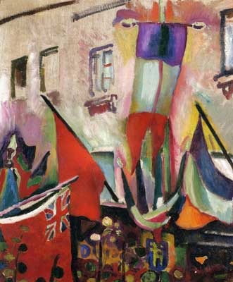 Raoul Dufy Drapeaux reproduction-de-tableau