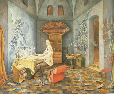 Remedios Varo Harmonie reproduction-de-tableau