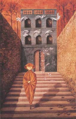 Remedios Varo Rupture reproduction-de-tableau