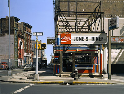 Richard Estes Jones diner reproduction-de-tableau