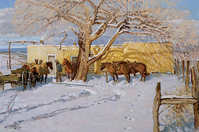 Robert Lougheed Dimanche après-midi reproduction-de-tableau