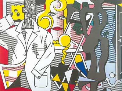 Roy Lichtenstein Razzmatazz reproduction-de-tableau