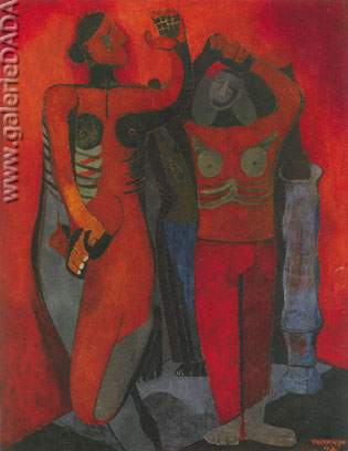 Rufino Tamayo Ballerines reproduction-de-tableau