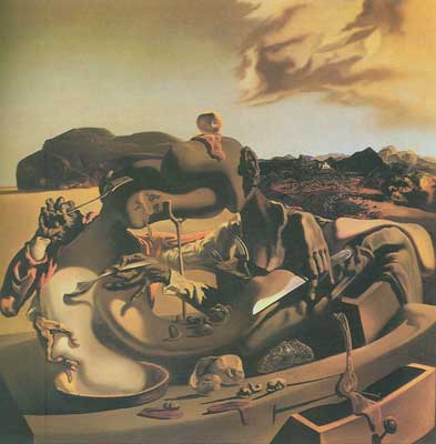 Salvador Dali Cannibalisme d'automne reproduction-de-tableau