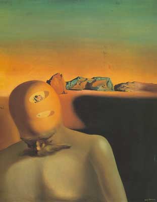 Salvador Dali Le bureaucrate moyen reproduction-de-tableau