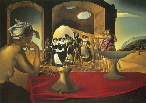 Salvador Dali Marché aux esclaves reproduction-de-tableau