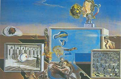 Salvador Dali Plaisirs illuminés reproduction-de-tableau