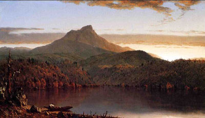 Sanford Robinson Gifford Un crépuscule du lac reproduction-de-tableau