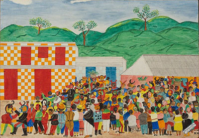 Seneque Obin Carnaval reproduction-de-tableau