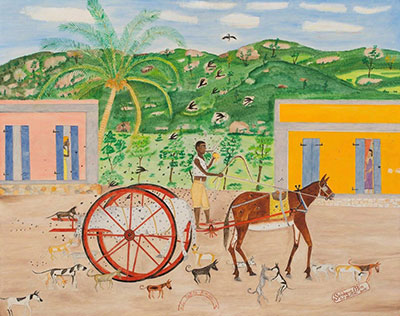 Seneque Obin La petite Anse reproduction-de-tableau