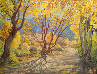 Sheldon Parsons Santa Fe Fall reproduction-de-tableau