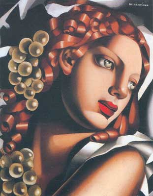 Tamara de Lempicka La brillance reproduction-de-tableau