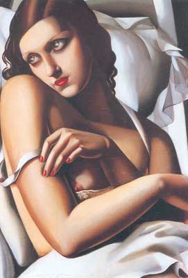 Tamara de Lempicka La convalescence reproduction-de-tableau