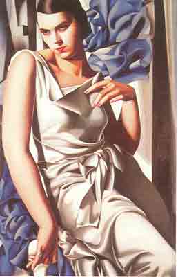 Tamara de Lempicka Portrait de Madame M reproduction-de-tableau