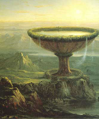 Thomas Cole La coupe du Titan reproduction-de-tableau