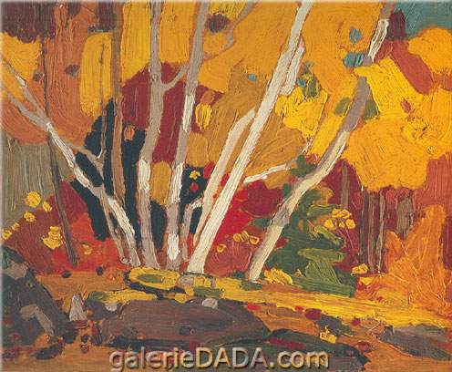 Tom Thomson Boulettes d'automne reproduction-de-tableau