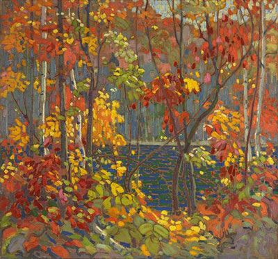 Tom Thomson La piscine reproduction-de-tableau