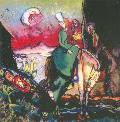 Vasilii Kandinsky Amazonie reproduction-de-tableau