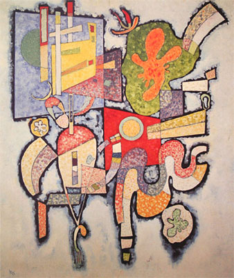 Vasilii Kandinsky Complex-Simple reproduction-de-tableau