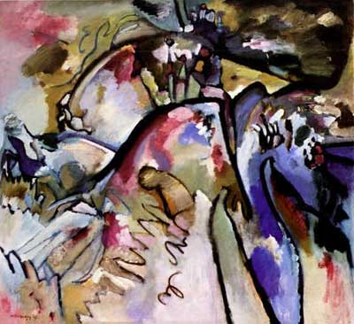 Vasilii Kandinsky Improvisation 21A reproduction-de-tableau