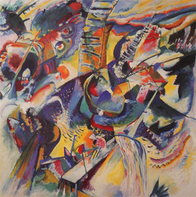 Vasilii Kandinsky Improvisation. Gorge reproduction-de-tableau