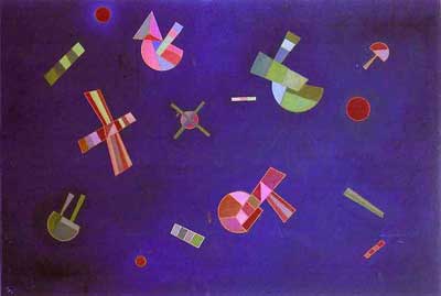 Vasilii Kandinsky Vol fixe reproduction-de-tableau