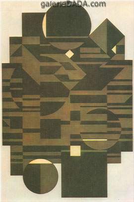 Victor Vasarely Elbrouz-II reproduction-de-tableau