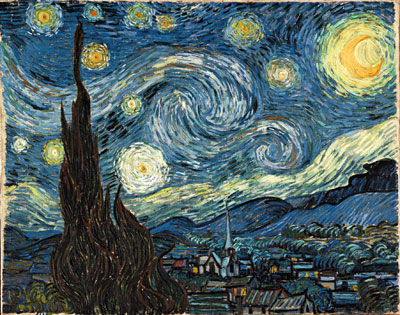 Vincent Van Gogh La nuit étoilée reproduction-de-tableau