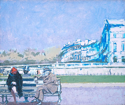 Walter Sickert Le front à Hove reproduction-de-tableau