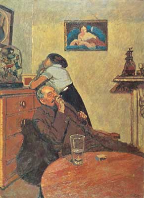 Walter Sickert L'ennui reproduction-de-tableau