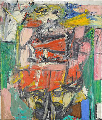 Willem De Kooning Femme VI reproduction-de-tableau