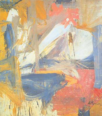 Willem De Kooning Février reproduction-de-tableau