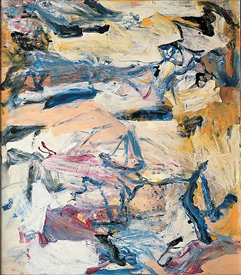 Willem De Kooning Lumière de l'Atlantique Nord reproduction-de-tableau