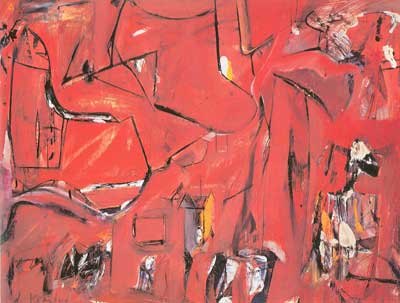 Willem De Kooning Rue Gansevoort reproduction-de-tableau