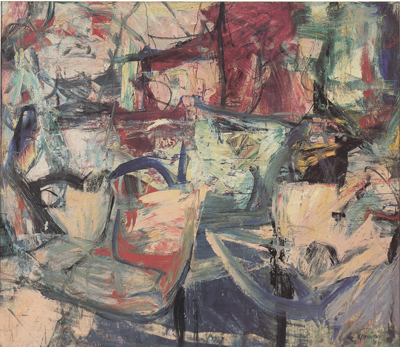 Willem De Kooning Samedi soir reproduction-de-tableau