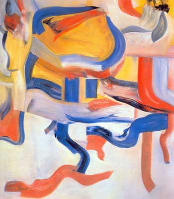 Willem De Kooning Sans titre I reproduction-de-tableau