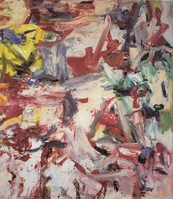 Willem De Kooning Sans titre XIX reproduction-de-tableau