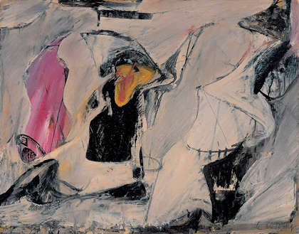 Willem De Kooning Sans titre reproduction-de-tableau