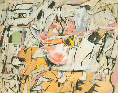 Willem De Kooning à Ashville reproduction-de-tableau