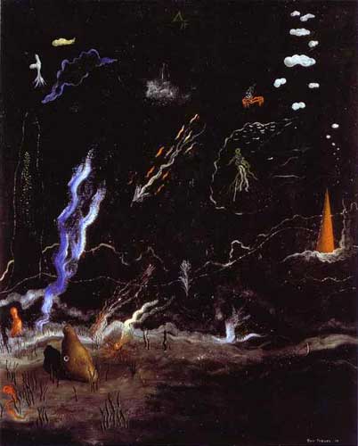 Yves Tanguy Tempête reproduction-de-tableau