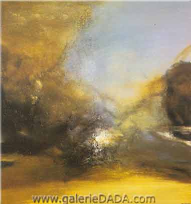 Zao Wou-Ki Lundi 18 mars 1985 03: 00: 00 GMT-0500 (heure normale de l'est) reproduction-de-tableau