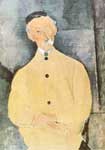 Amedeo Modigliani Monsieur Lepoutre reproduction de tableau