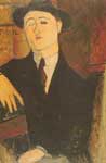 Amedeo Modigliani Paul Guillaume reproduction de tableau