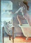 Balthasar Balthus Sortir d'un bain reproduction de tableau