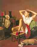 Balthasar Balthus Terese rêve reproduction de tableau