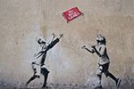 Banksy Pas de jeux de balle reproduction de tableau