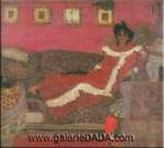 Edouard Vuillard Symphonie en rouge reproduction de tableau