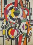 Fernand Leger Les disques reproduction de tableau